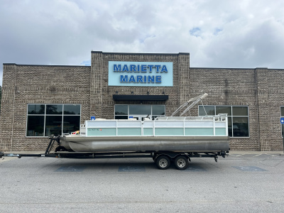 2000 JC Tritoon 266 i/o Classic w/ MerCrusier 5.0L -  240HP Engine and TN Trailer