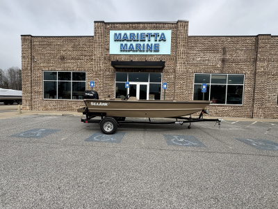 2025 SeaArk 1872MV w/Side Console w/Suzuki DF90ATL Engine and Trailer