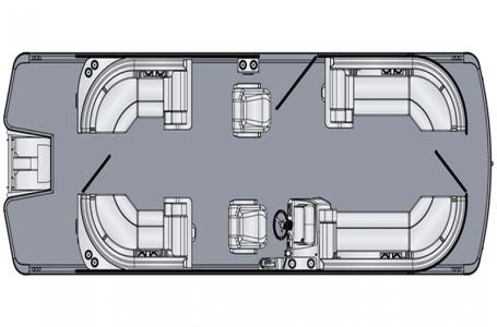 2025 Harris 230 Cruiser Tri Toon - For Sale at Brighton, MI 48114 - ID 566173
