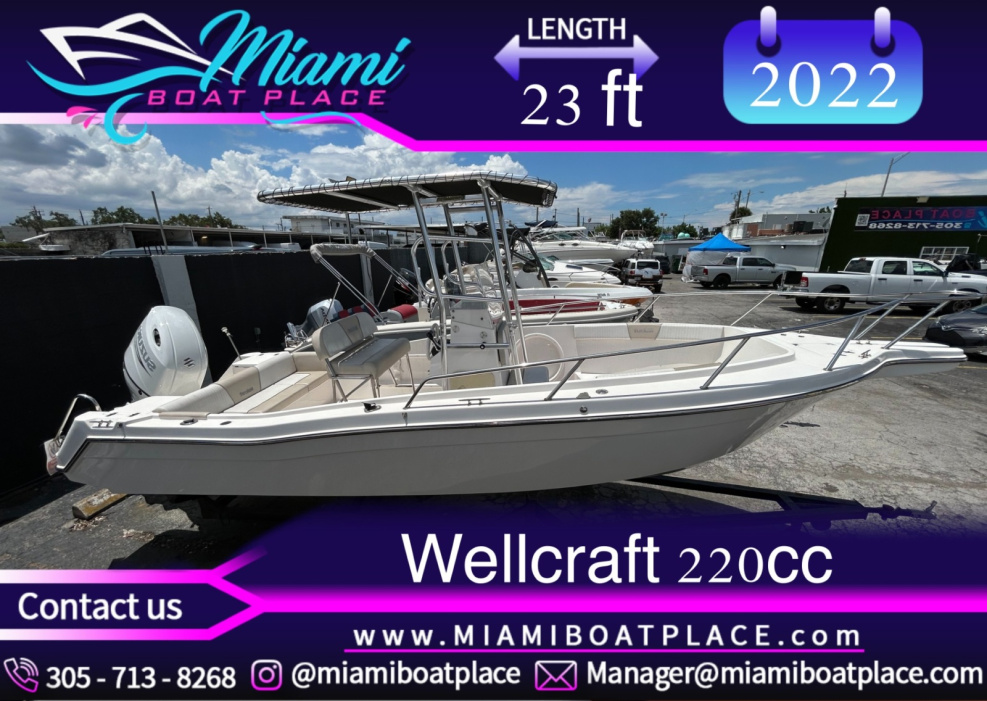 2022 Wellcraft 220 CC - For Sale at Miami, FL 33142 - ID 515752
