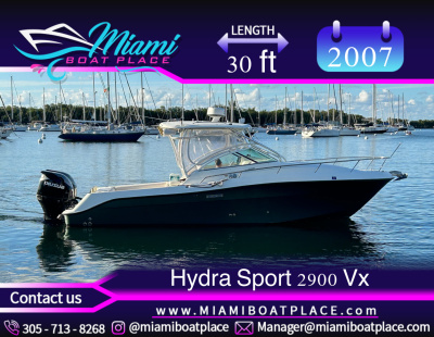 2007 Hydra Sports Vector 2900VX