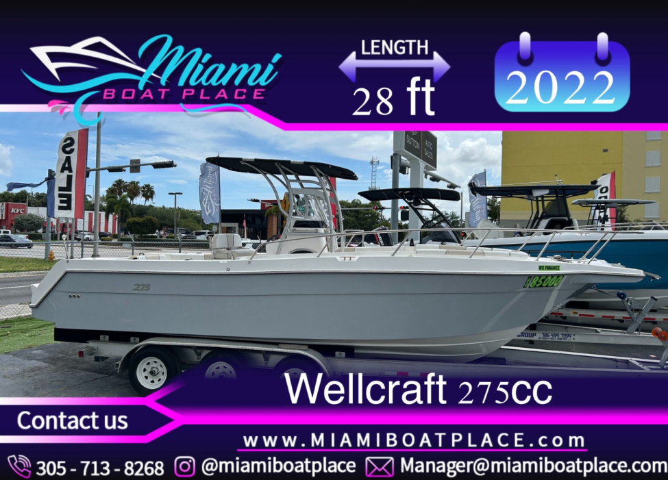 2022 Wellcraft 275 CC - For Sale at Miami, FL 33142 - ID 515753
