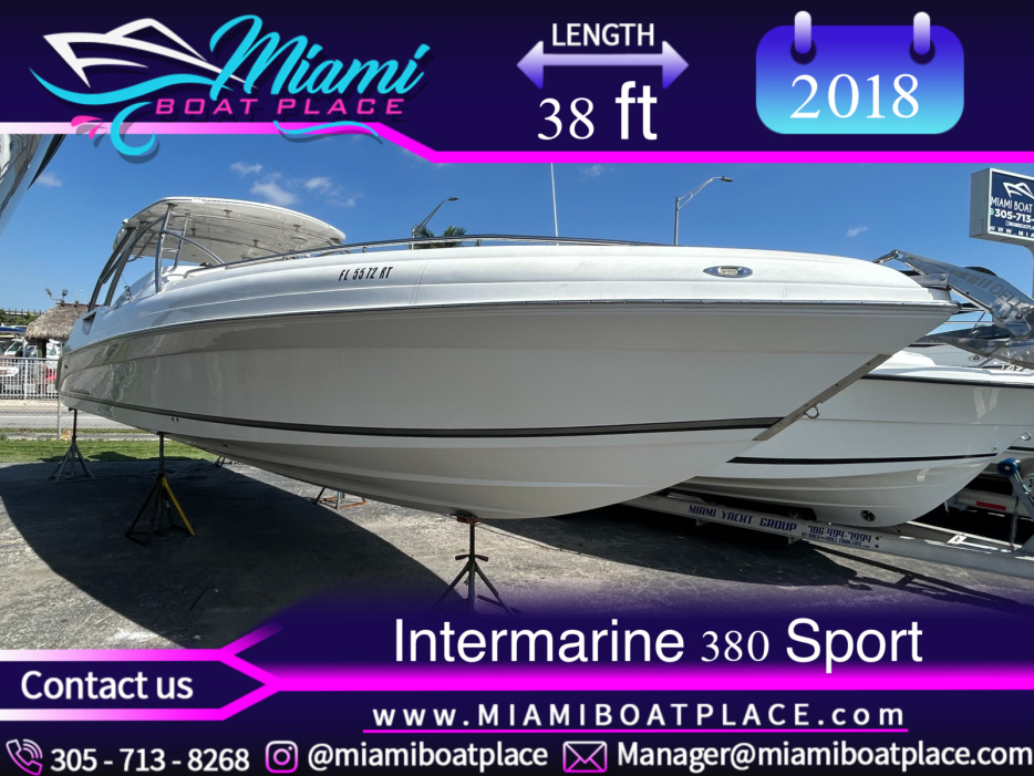 2018 Intermarine 380 Sport - For Sale at Miami, FL 33142 - ID 572161