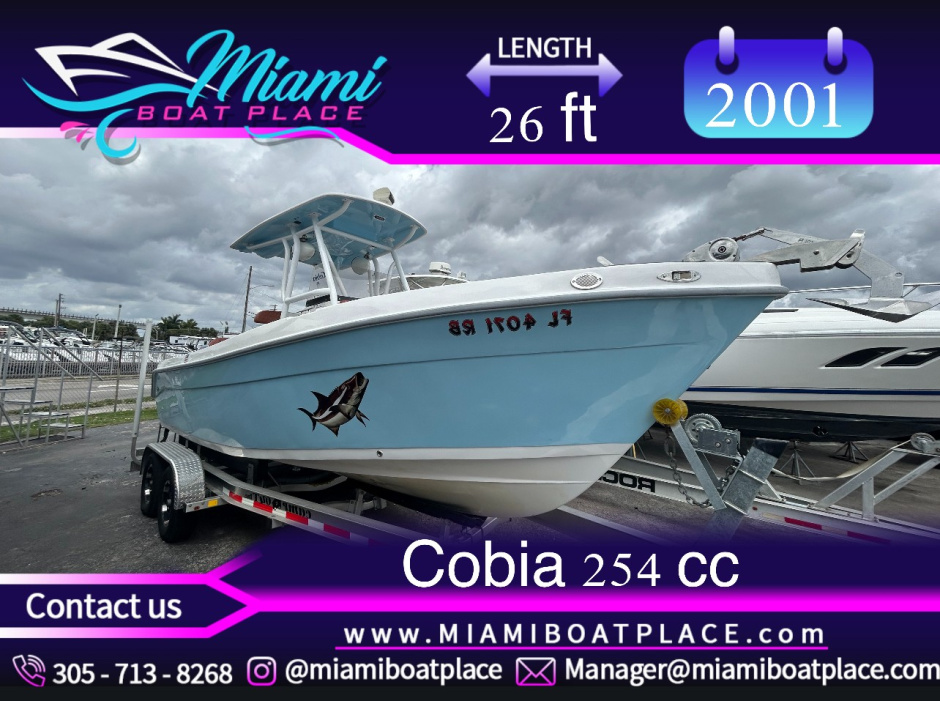 2001 Cobia 254 cc - For Sale at Miami, FL 33142 - ID 576870