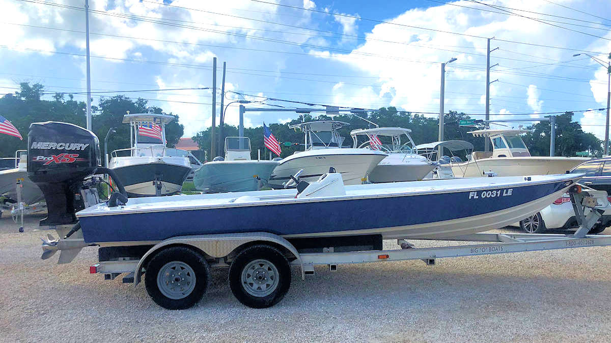 2000 Big O 20 Flats Boat - For Sale at Key Largo, FL 33037 - ID 577015