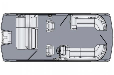 2025 Harris 250 Cruiser Tri Toon