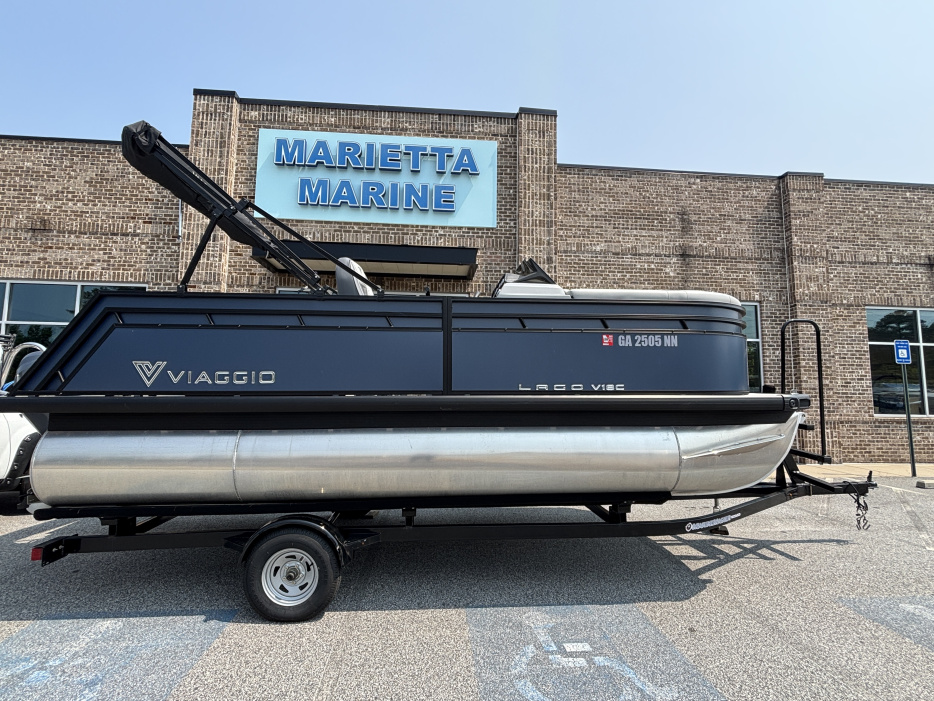 2025 Viaggio Lago V18C Bi-Toon w/Yamaha 70HP - 4 Stroke Engine and Trailer - For Sale at Acworth, GA 30102 - ID 579972