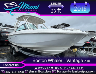2018 Boston Whaler Vantage 230