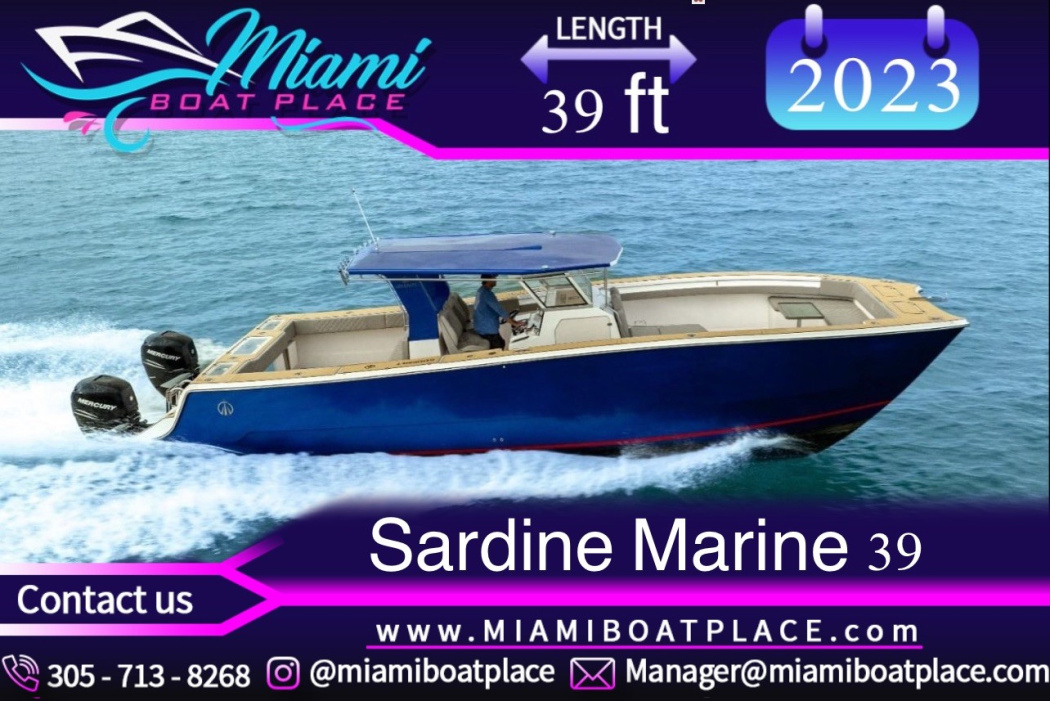 2025 Sardine Marine Sardine Marine 39 - For Sale at Miami, FL 33142 - ID 571148