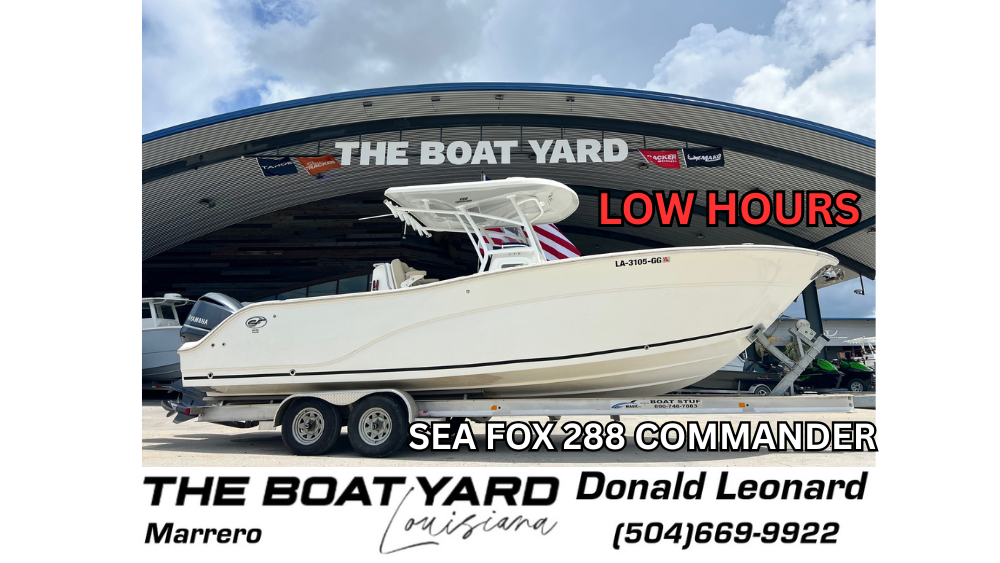 2017 Sea Fox 288 Commander - For Sale at Marrero, LA 70072 - ID 579053