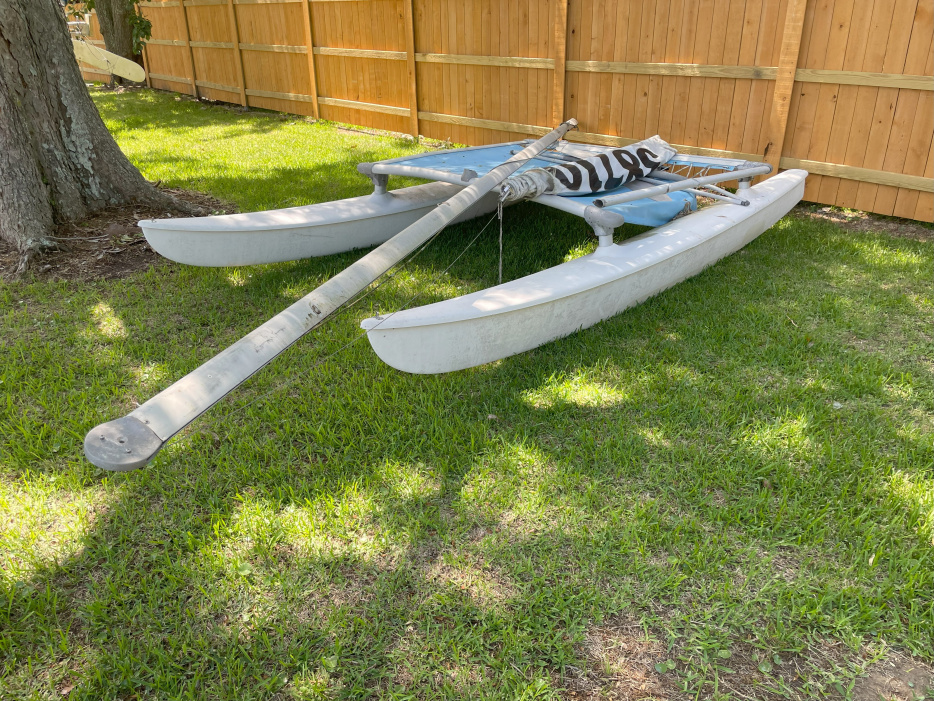 1981 Hobie Cat 14 Sport/ Beach Cat-NO TRAILER - For Sale at Morehead City, NC 28557 - ID 585841