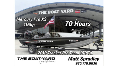 2019 Tracker 190 TX