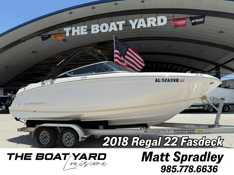 2018 Regal 22 Fasdeck - For Sale at Marrero, LA 70072 - ID 586638