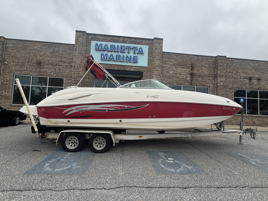 2004 Monterey Explorer 263 w/MerCruiser Bravo 3 -300HP Engine and Trailer Included - For Sale at Acworth, GA 30102 - ID 588042