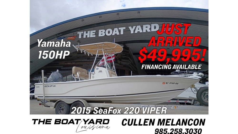 2015 Sea Fox 220 VIPER - For Sale at Marrero, LA 70072 - ID 585646