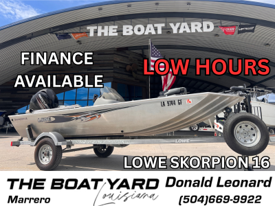 2016 Lowe Skorpion 16