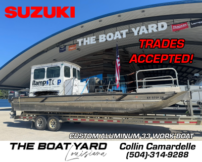 2010 Custom Built Aluminum 33 Work Boat