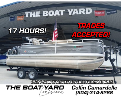 2024 Sun Tracker 20 DLX Fishing Barge