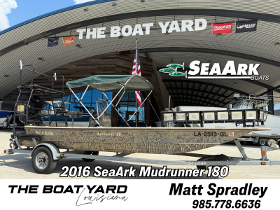 2016 SeaArk Mudrunner 180