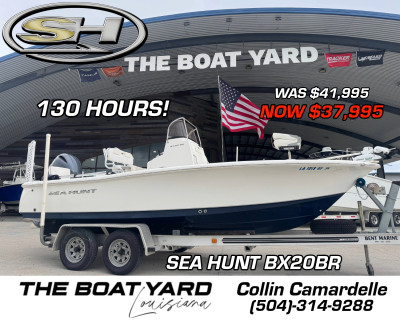 2016 Sea Hunt BX 20 BR