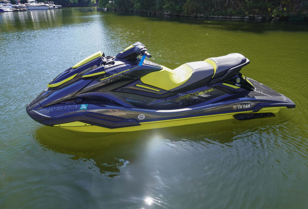 2021 Yamaha FX SVHO-CARBON/LIME YELLOW - For Sale at Osage Beach, MO 65065 - ID 590175