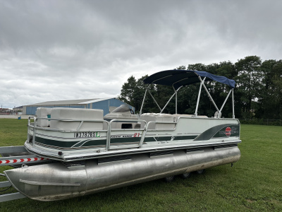 2000 Sun Tracker FISHING BARGE 21