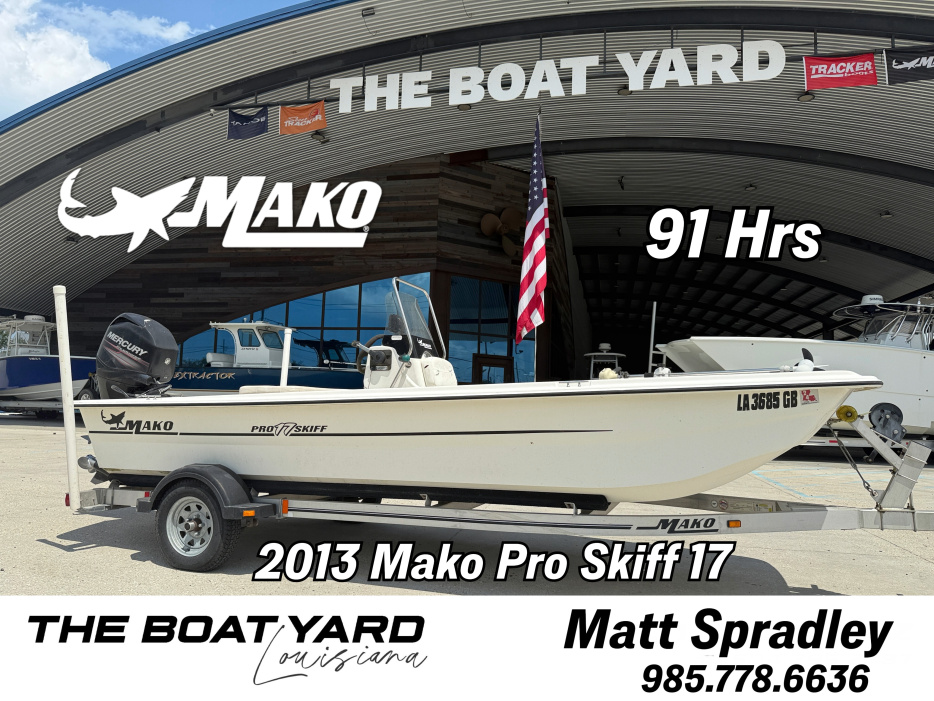 2013 Mako Pro Skiff 17 - For Sale at Marrero, LA 70072 - ID 589486