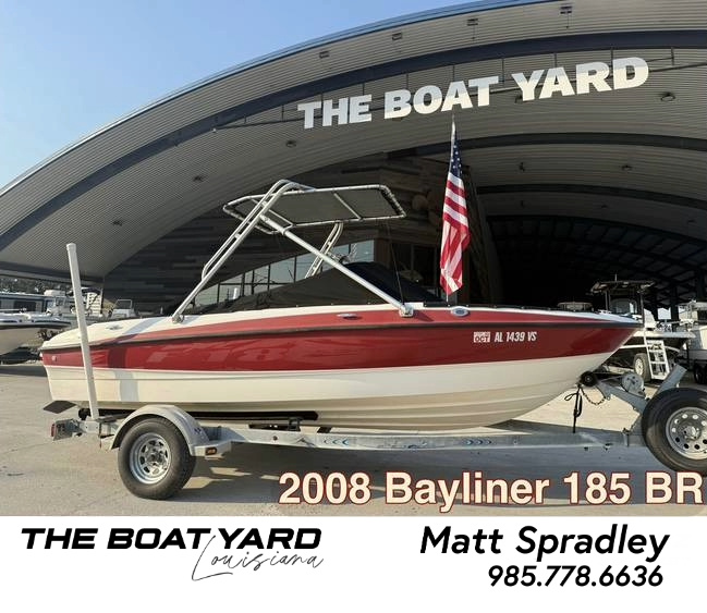 2008 Bayliner 185 BR - For Sale at Marrero, LA 70072 - ID 562951