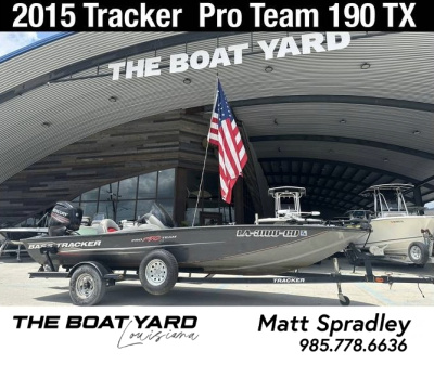 2015 Tracker Pro Team 190 TX