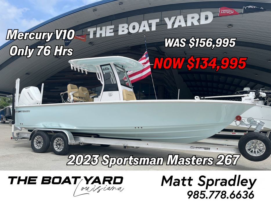 2023 Sportsman Masters 267 - For Sale at Marrero, LA 70072 - ID 574380