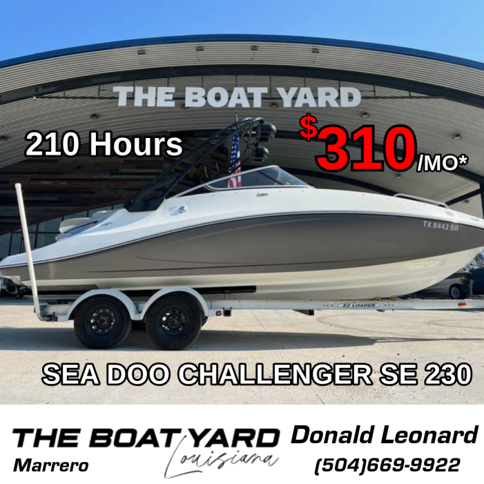 2012 Sea Doo 230 Challenger SE - For Sale at Marrero, LA 70072 - ID 556997