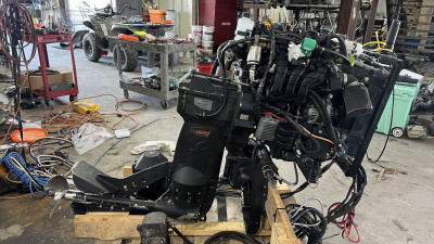 2018 Boss 75 HP Surface Drive w/ Big Tiller