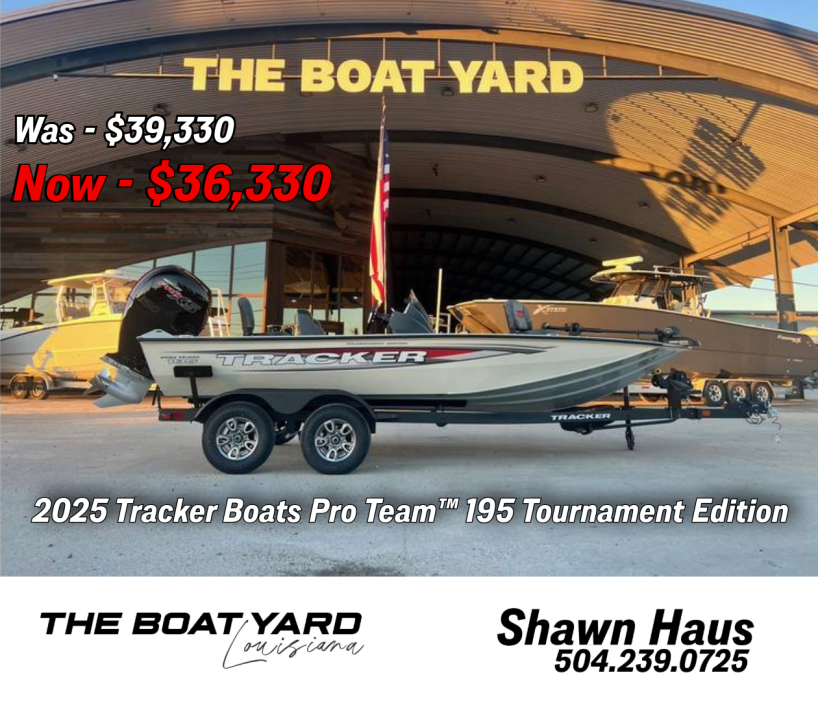 2025 Tracker Pro Team™ 195 Tournament Edition - For Sale at Marrero, LA 70072 - ID 566178