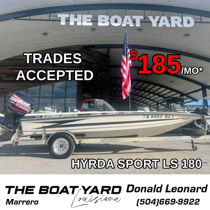 1993 Hydra Sports LS 180 - For Sale at Marrero, LA 70072 - ID 563063