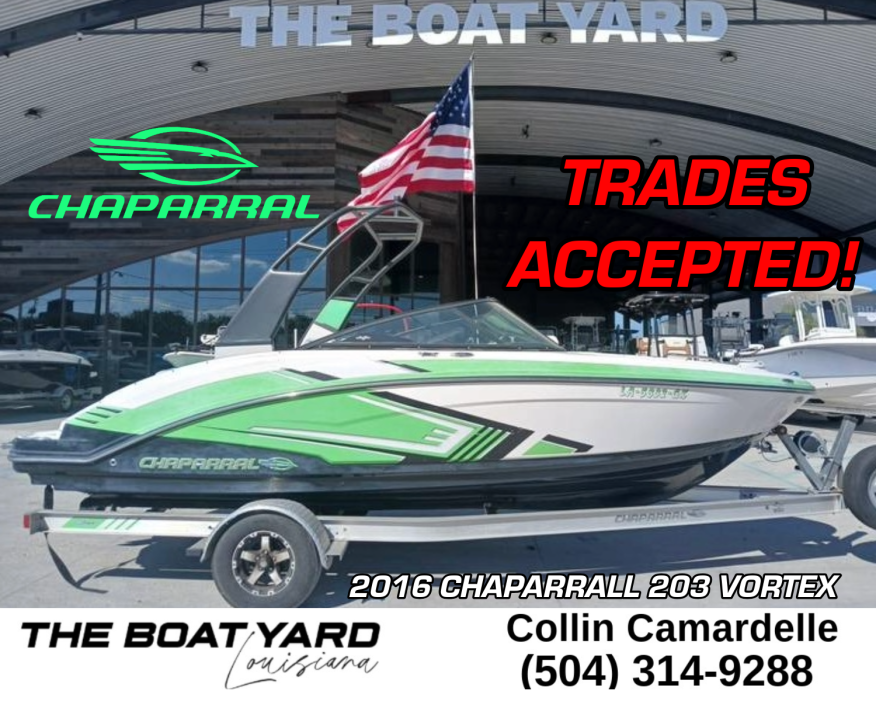 2016 Chaparral Vortex 203 - For Sale at Marrero, LA 70072 - ID 563199