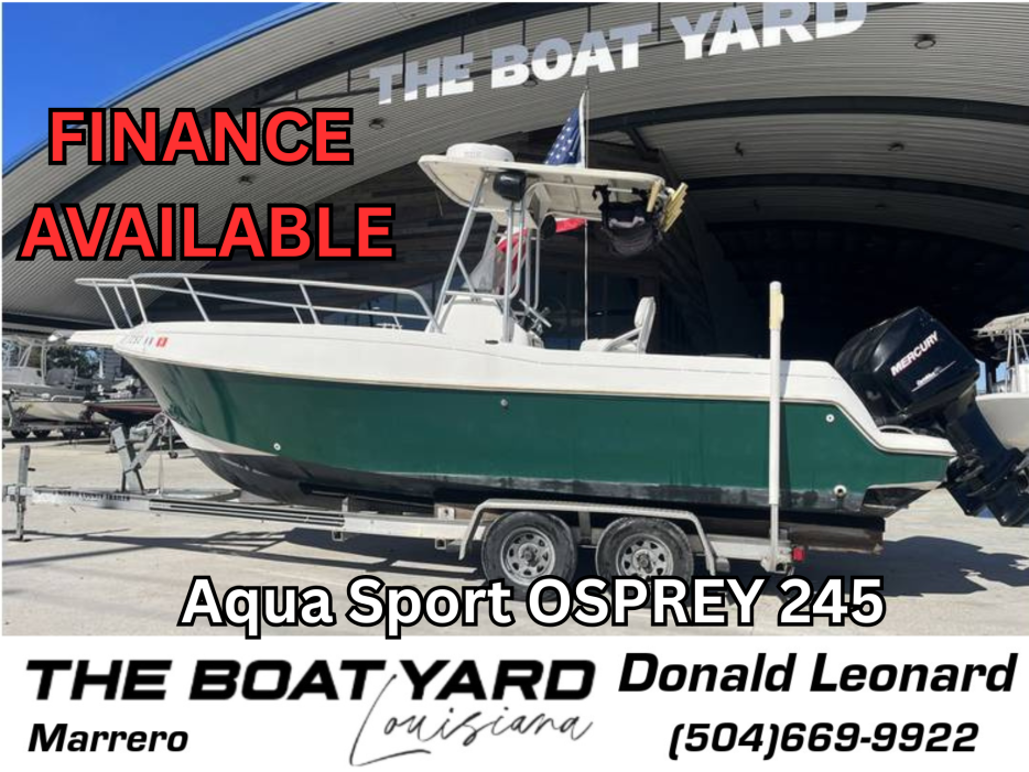 1999 Aquasport OSPREY 245 - For Sale at Marrero, LA 70072 - ID 513286