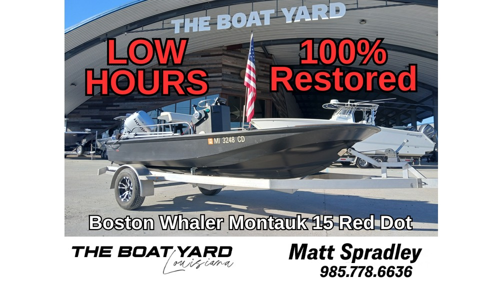 1980 Boston Whaler 150 Montauk - For Sale at Marrero, LA 70072 - ID 571925