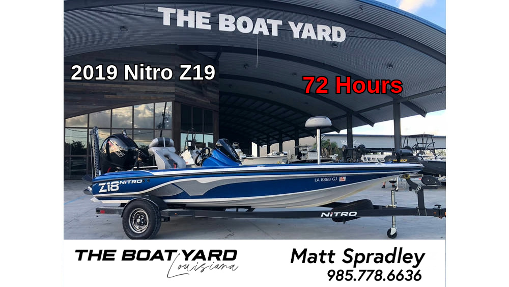 2019 Nitro Z18 - For Sale at Marrero, LA 70072 - ID 230002