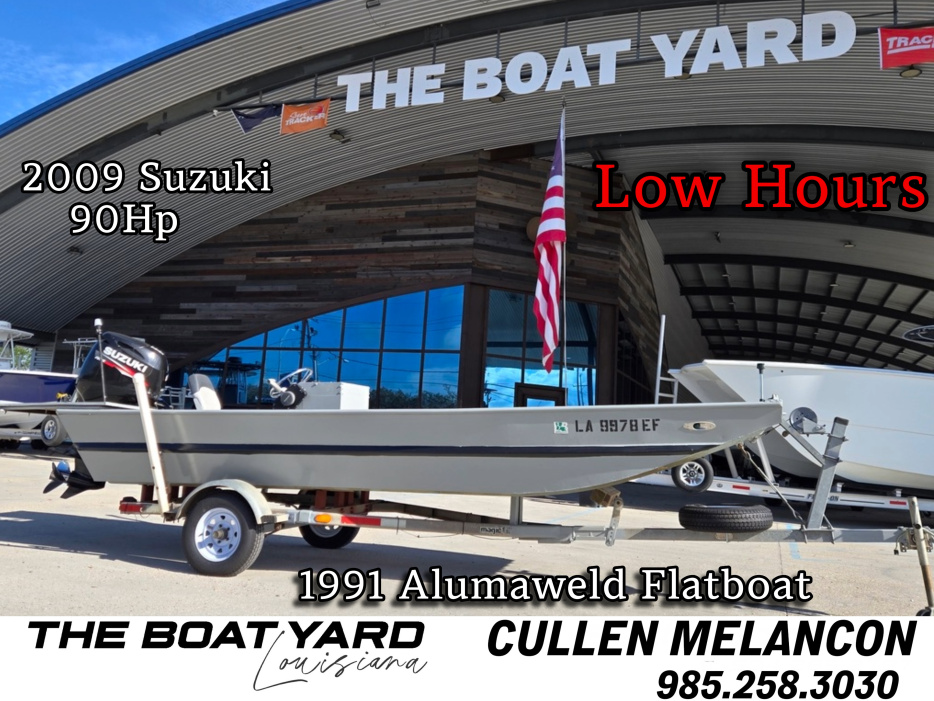 1991 Alumaweld FLATBOAT - For Sale at Marrero, LA 70072 - ID 590950