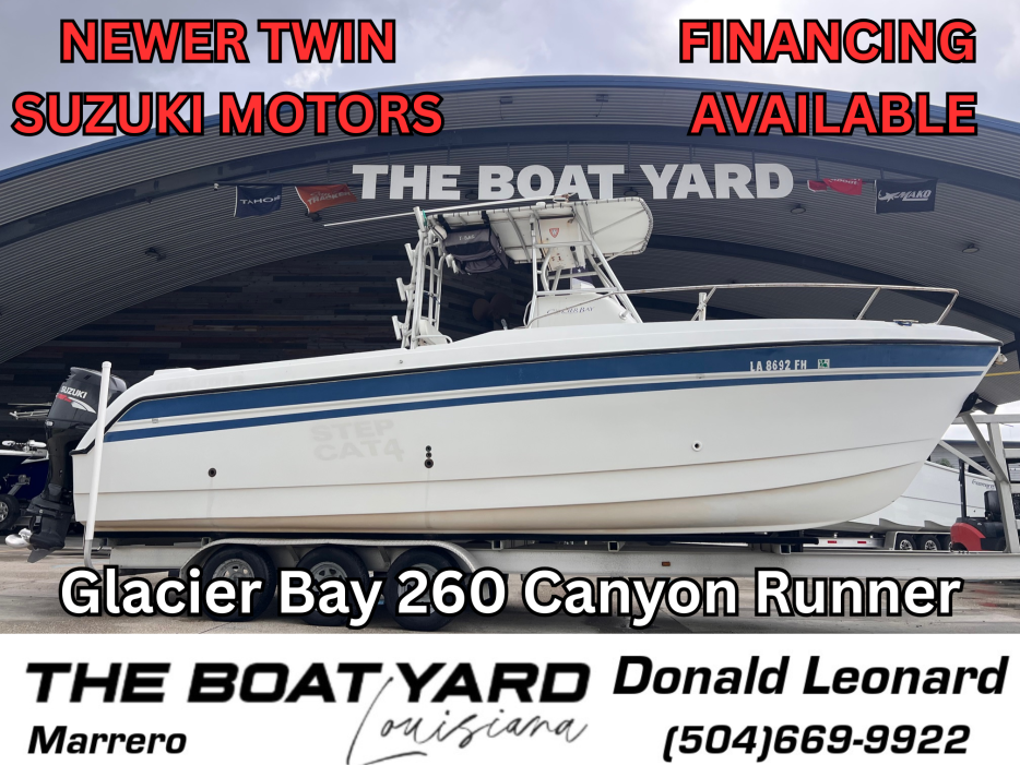 1997 Glacier Bay 260 Canyon Runner - For Sale at Marrero, LA 70072 - ID 586829