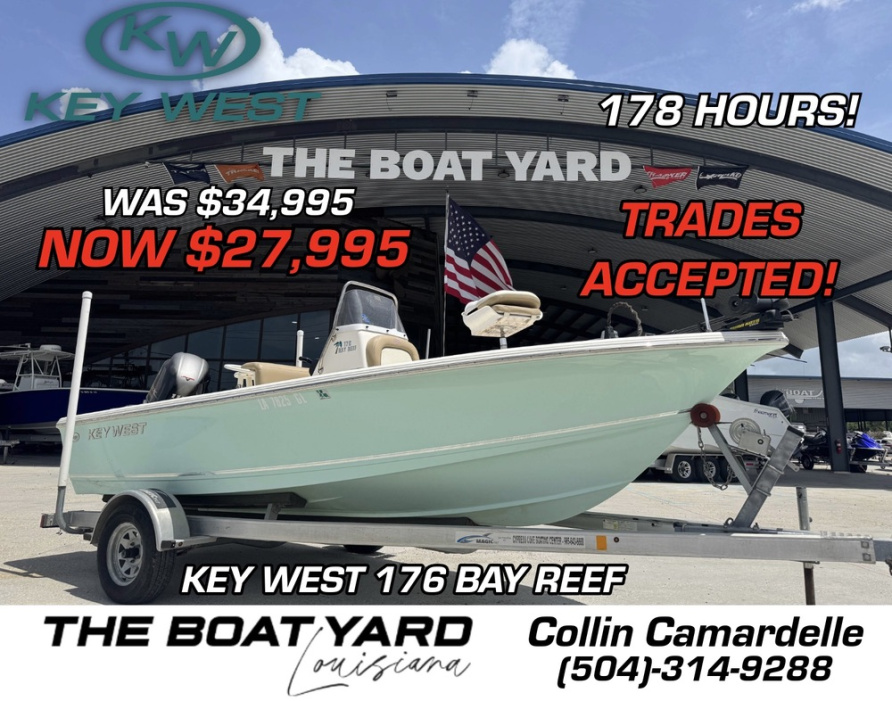 2018 Key West 176 Island Bay - For Sale at Marrero, LA 70072 - ID 519622