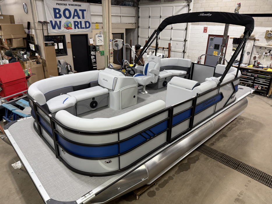 2025 Bentley Bolt 203 Tritoon 150HP 4-Stroke EFI - For Sale at Cedar, MN 55011 - ID 592448