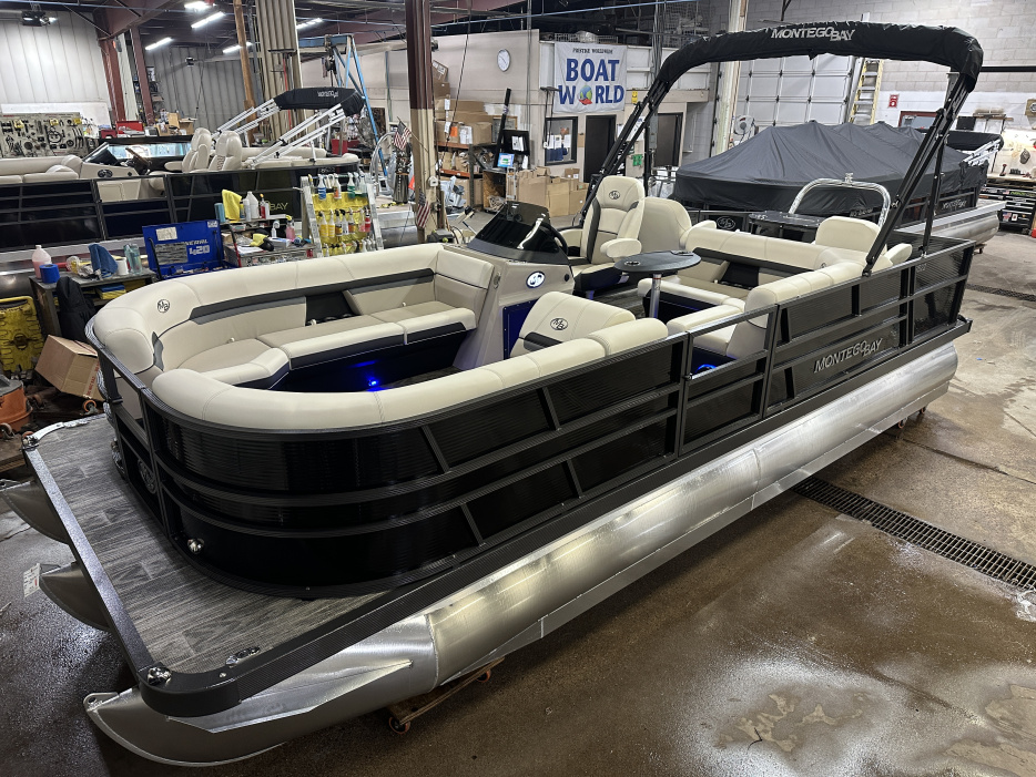 2025 Montego 8522 Fish & Cruise Tritoon & Honda 150HP 4-Stroke EFI - For Sale at Cedar, MN 55011 - ID 592450