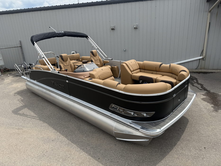 2025 Tahoe Cascade 2385 Quad Lounge Shift Tritoon & Honda 4-Stroke EFI - For Sale at Cedar, MN 55011 - ID 592534