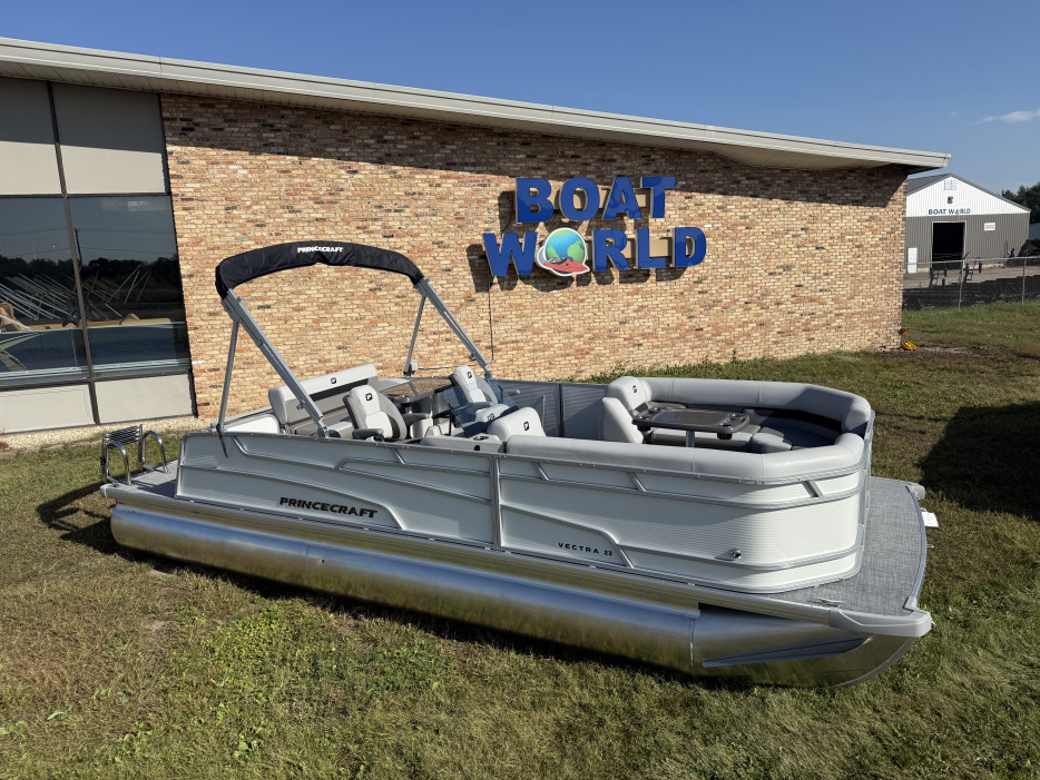 2026 Princecraft Vectra 23 RL SS Swingback Pontoon & Mercury 4-Stroke EFI - For Sale at Cedar, MN 55011 - ID 592649
