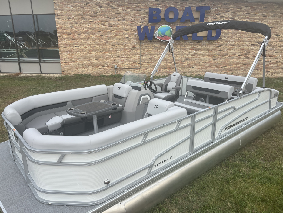 2026 Princecraft Vectra 23 RL Dinette Swingback Pontoon & Mercury 4-Stroke EFI - For Sale at Cedar, MN 55011 - ID 592650