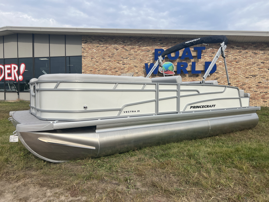 2026 Princecraft Vectra 23 RL Dinette Swingback Pontoon & Mercury 4-Stroke EFI - For Sale at Cedar, MN 55011 - ID 592651