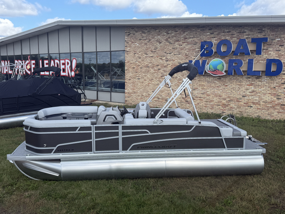 2026 Princecraft Vectra 21 RL Swingback Lounge Pontoon & Mercury 4-Stroke EFI - For Sale at Cedar, MN 55011 - ID 592665