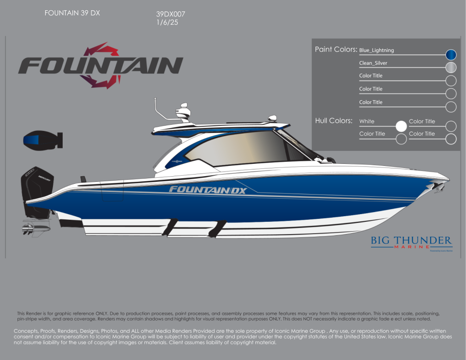 2027 Fountain 39 DX - For Sale at Lake of the Ozarks, MO 65049 - ID 593818