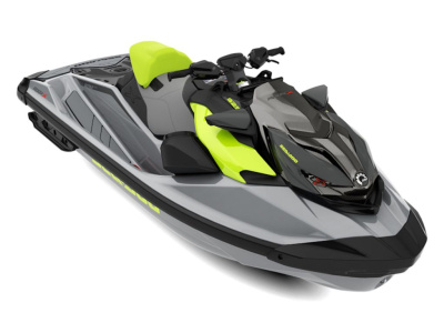 2026 Sea Doo RXP-X™ 325 iBR Ice Metal / Manta Green